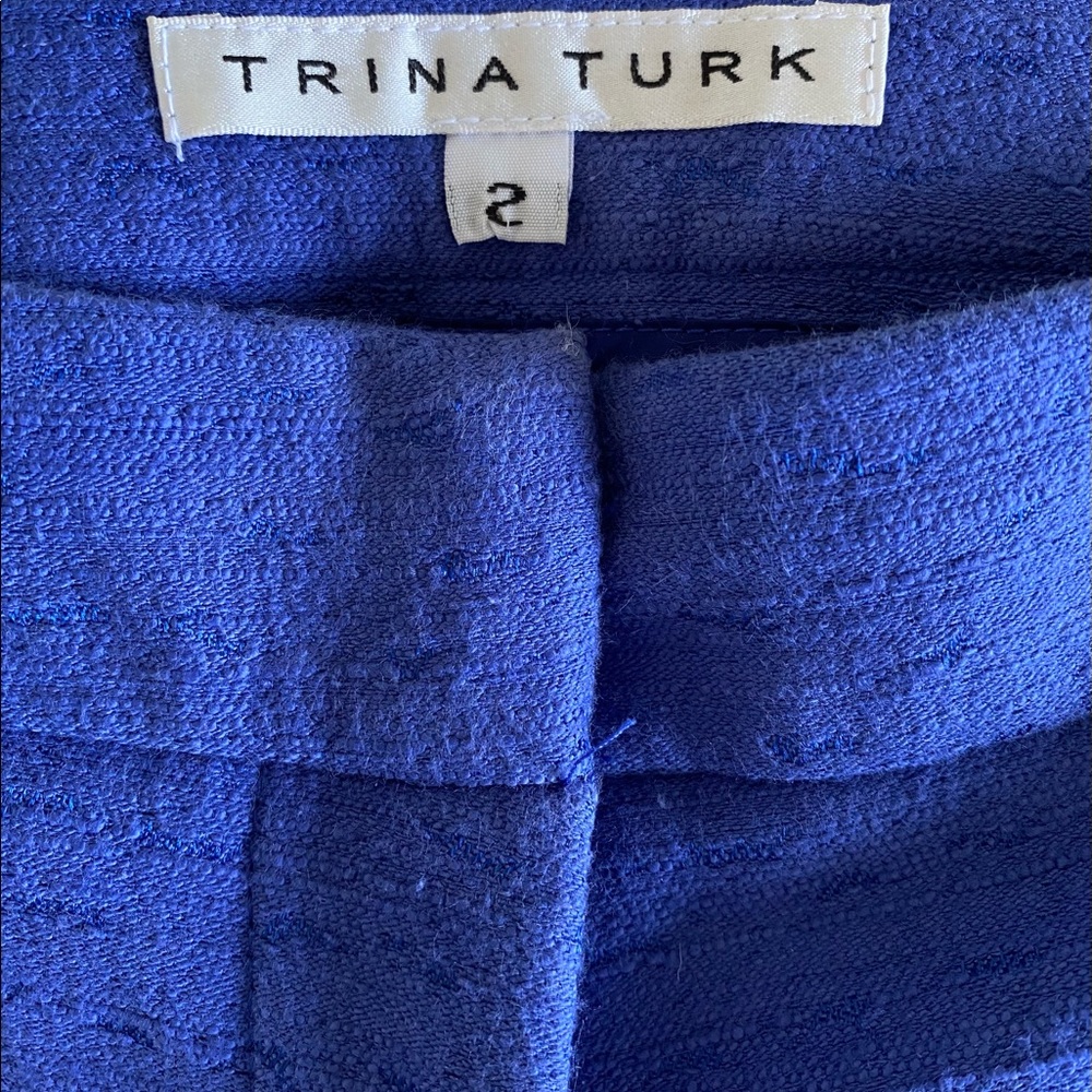 Trina Turk shorts, blue, size 2